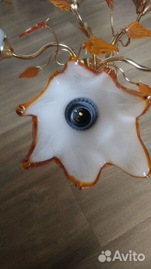 Люстра потолочная бу