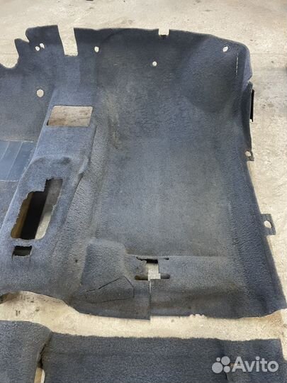 Синий ковер пола VW Golf 2 Jetta 2