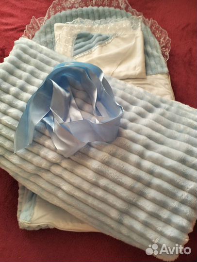 Конверт на выписку для мальчика весна осень