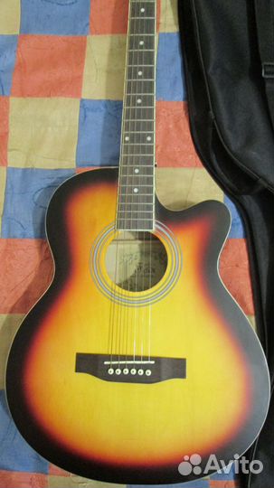 Акустическая гитара Foix FFG-1040SB+чехол