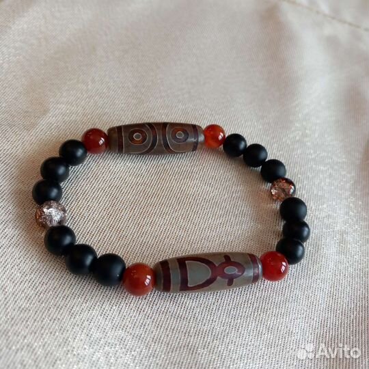 Браслет Денежный с дзи