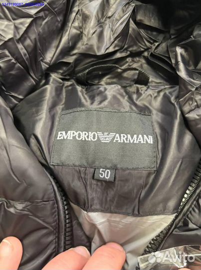 Пуховик Armani: комфорт и элегантность