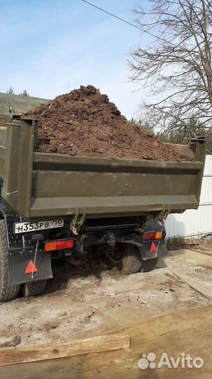 Почвогрунт чернозем, песок, торф, перегной