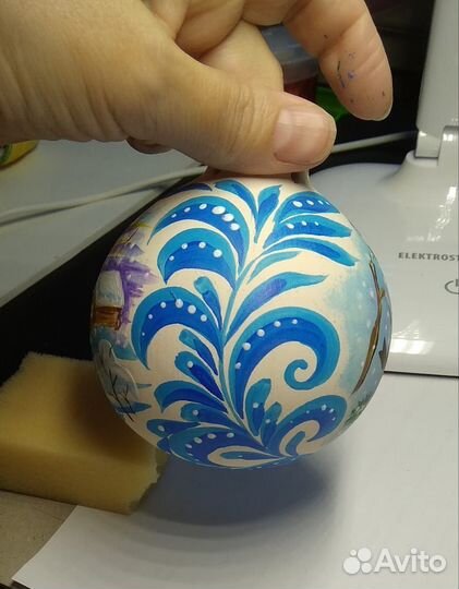 Новогодние шары авторские