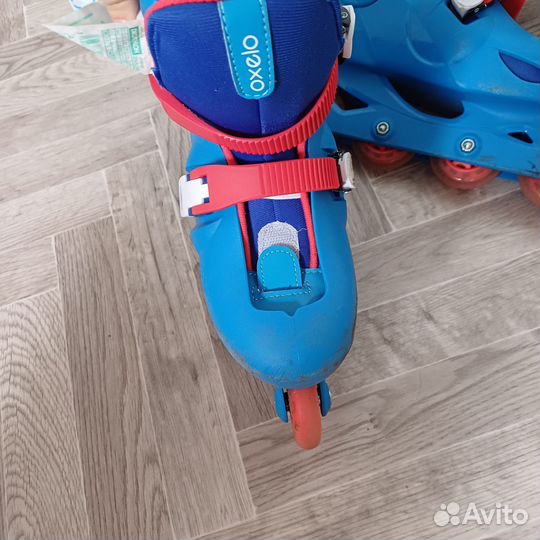 Роликовые коньки детские раздвижные