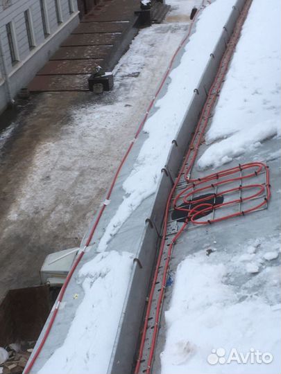 Обогрев кровли, водостоков, тёплый пол (антиобледе