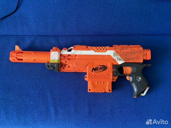 Бластер Nerf Stryfe + дуло Modulus