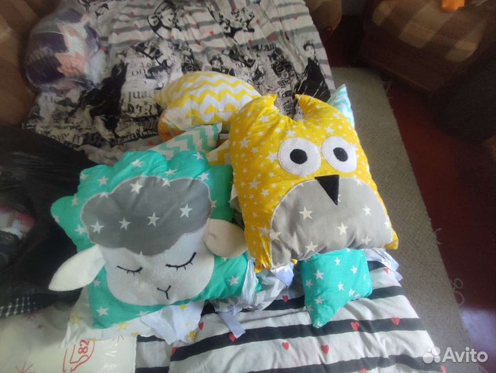 Бортики в кроватку