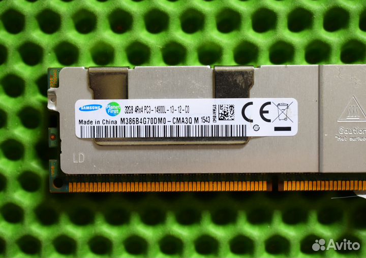 DDR3 32GB ECC 1866 4 шт