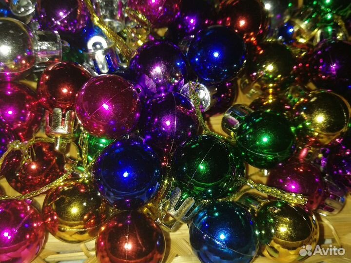 Новогодние шары мини