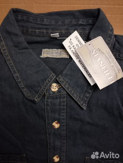 Джинсовая рубашка