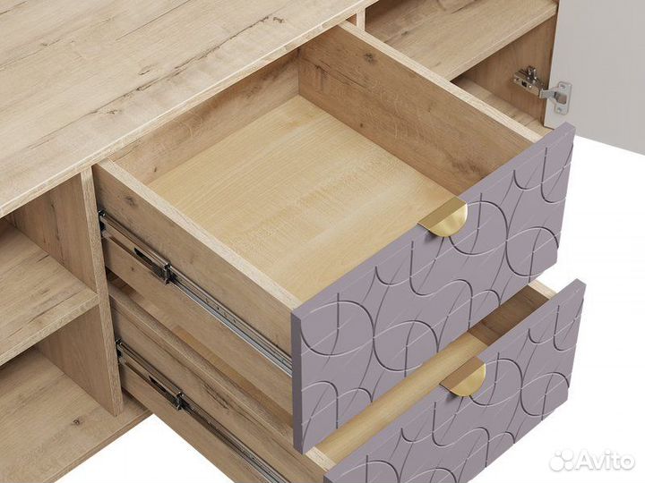 Тв-тумба Монблан-1 Lunge Lavanda