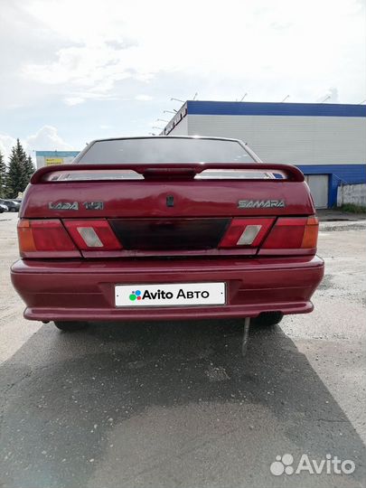 ВАЗ 2115 Samara 1.5 МТ, 2001, 182 500 км