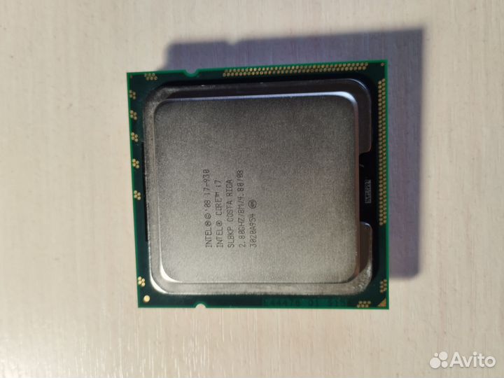 Процессор intel Core i7 930