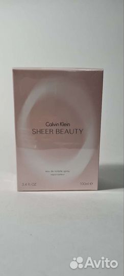 Calvin klein sheer beauty(распив)