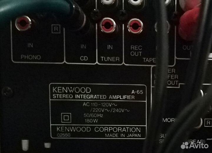 Эквалайзер и Усилитель Kenwood GE-850 & A-65