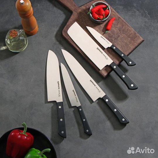 Набор ножей Samura harakiri, 5 шт, лезвие: 9,9 см