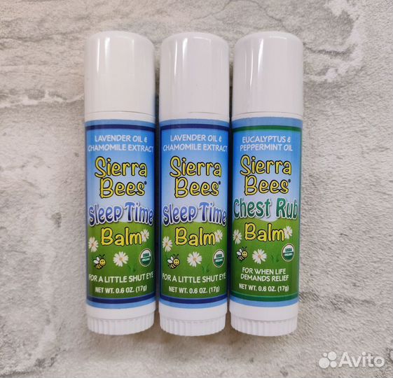 Sierra Вееs Бальзам стик для сна США Айхерб