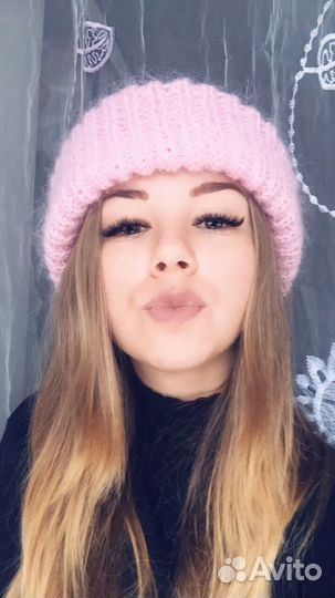 Шапка такори из мохера