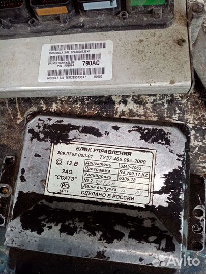 Эбу.мозги газель. Соболь. Волга