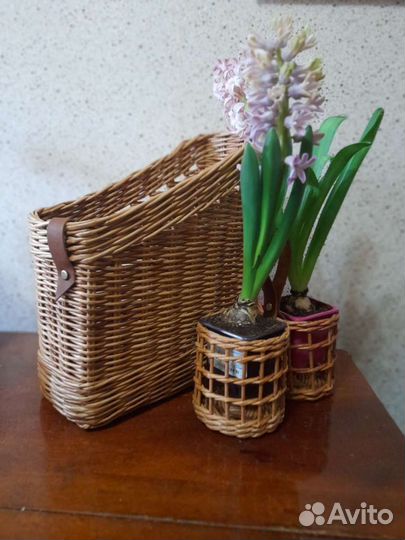 Плетёные вещи для дома