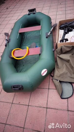 Лодка пвх двухместная 
