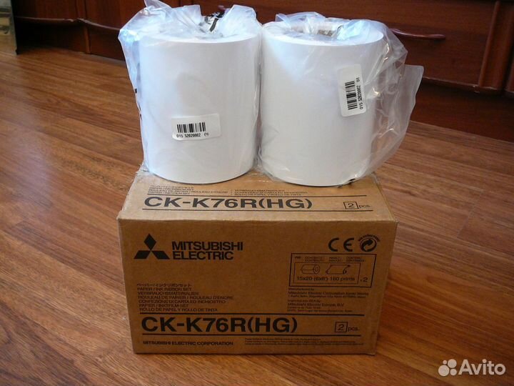 Фотобумага mitsubishi electric CK-K76R(HG)