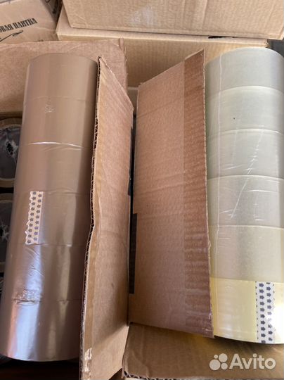 Скотч прозрачный, коричневый Unibob 600