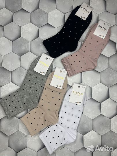 Носки женские средней длины