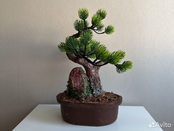 Бонсай сосна искусственная 25 см