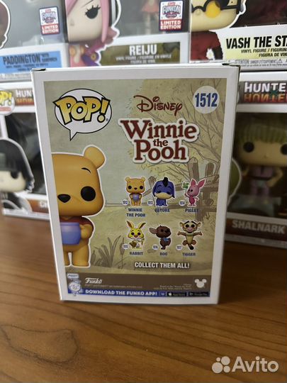 Funko pop Winnie the Pooh flocked