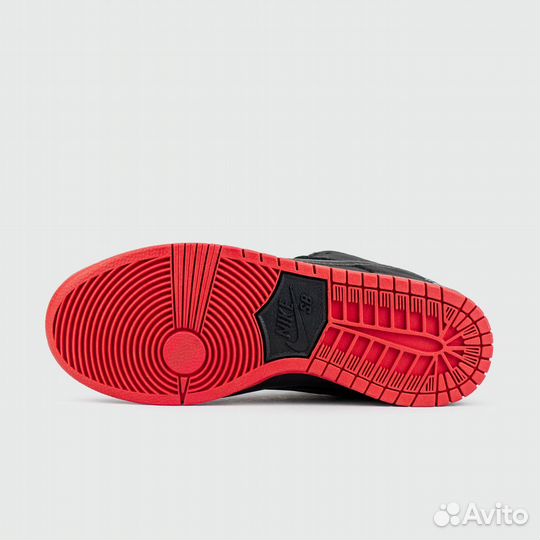 Nike Dunk Low Black Red