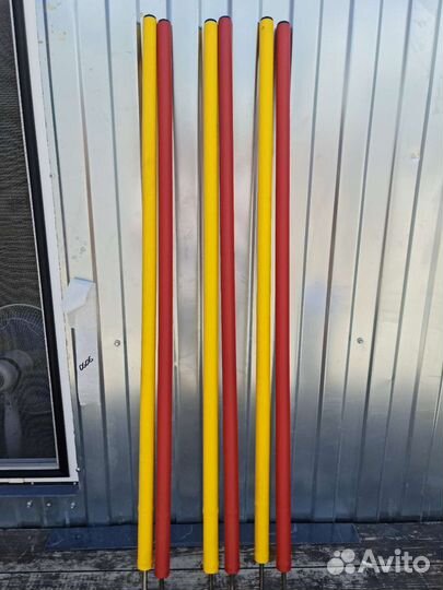 Слалом для аджилити, снаряд для собак