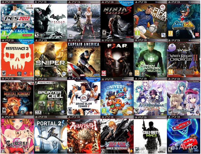 20 игр для PlayStation 3