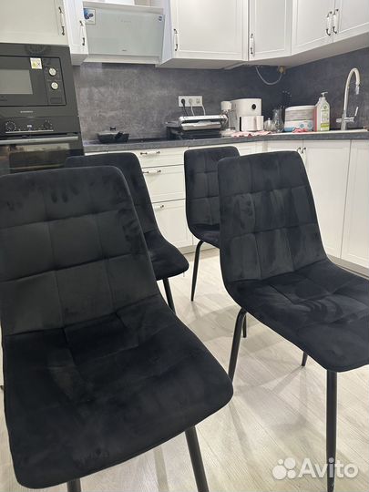 Стулья кухонные мягкие 4 шт