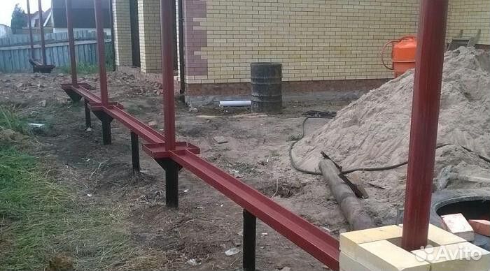 Винтовые сваи, свайный фундамент