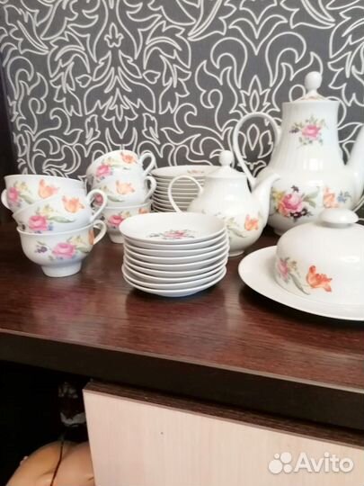 Чайный сервиз гдр на 12 персон