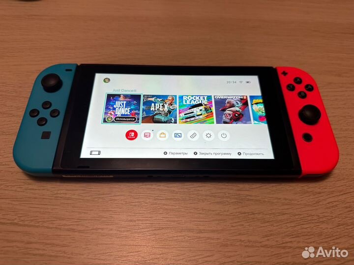 Nintendo Switch rev2 + комплект