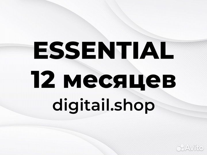 Подписка PS Plus Essential 12 месяцев
