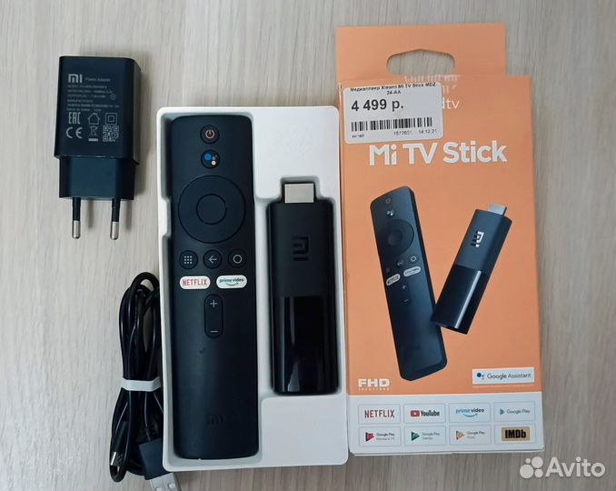 Медиаплеер Xiaomi mi TV stick