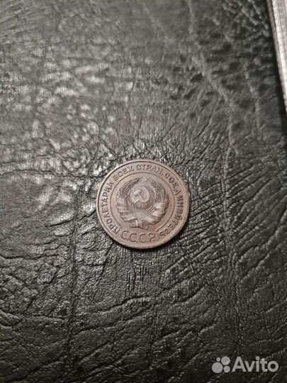 2 копейки 1924 отличной сохран