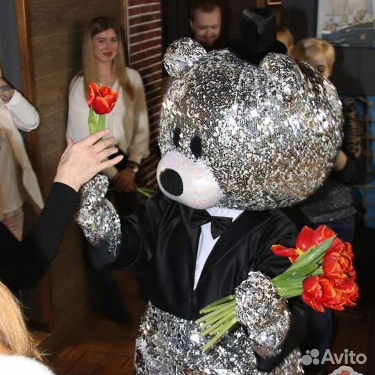 Ростовая кукла Аниматор Заяц Мишка зайчик