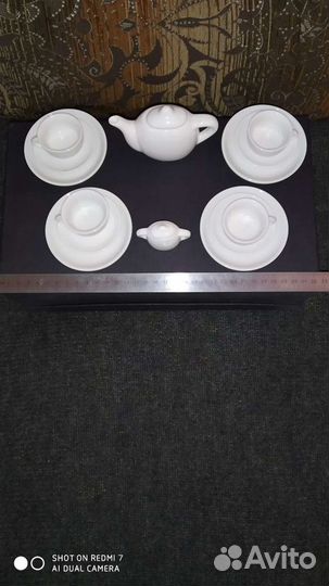 Сервиз чайный кукольный (фарфор)