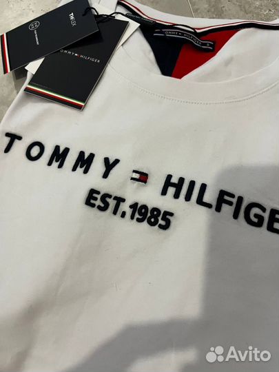 Футболка женская tommy hilfiger белая