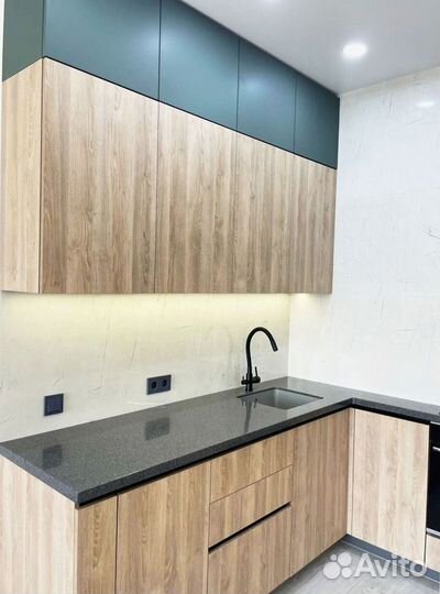 Изготовление угловой кухни по дизайн-проекту