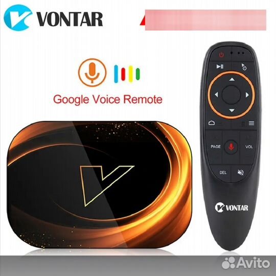 Тв приставка SMART TV прошитая Vontar X3/ X98 mini