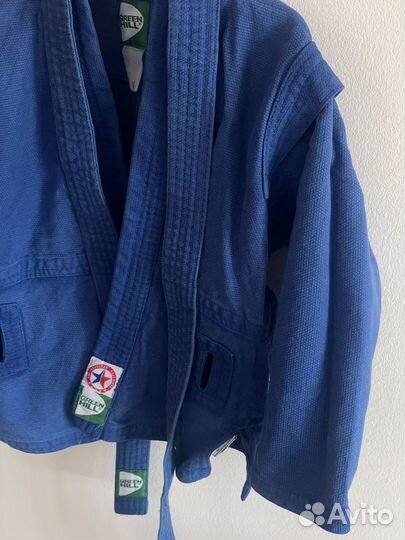 Самбовка куртка+шорты Green Hill 32-34