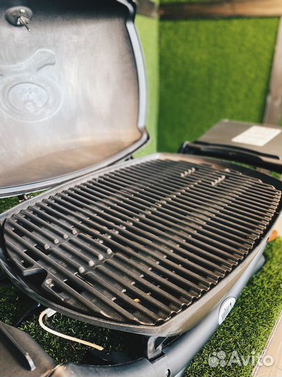 Газовый гриль weber Q 1200 черный