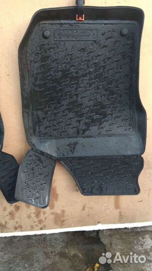 Коврики резиновые шкода фабия 2
