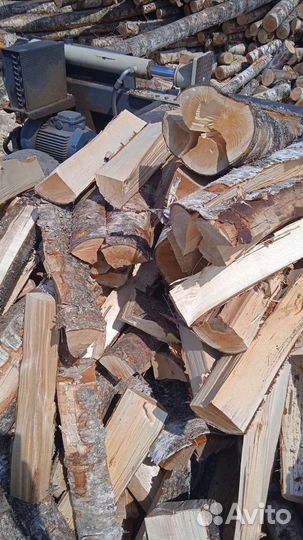 Дрова березовые колотые с доставкой